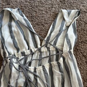 Indah strappy back maxi dress